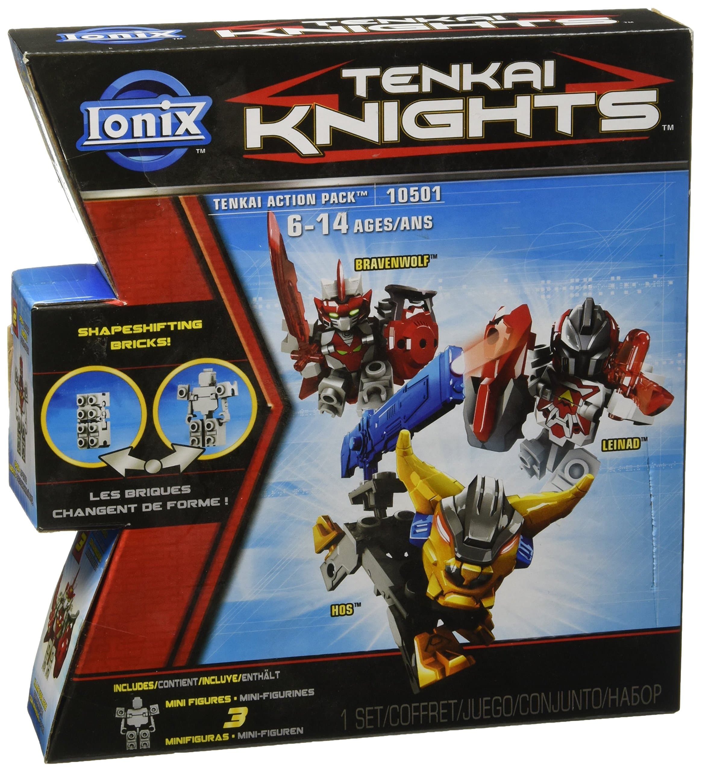 IONIX Tenkai Knights Character Mini – Triple Pack