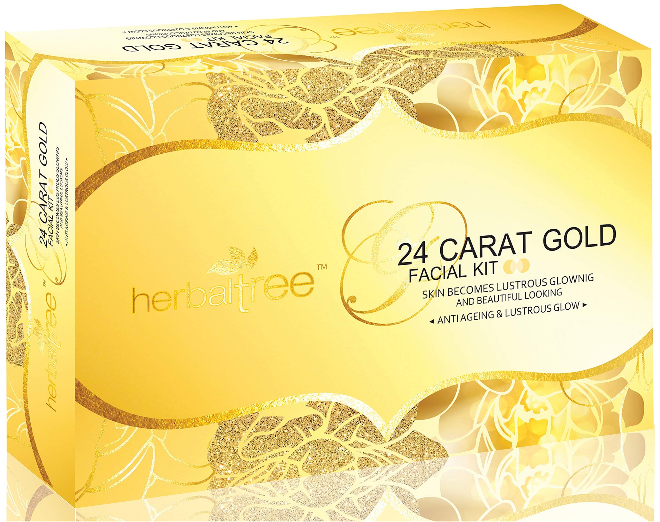 24 Carat Gold Facial kit For Anti-Ageing & Lustrous Glow (420 g)