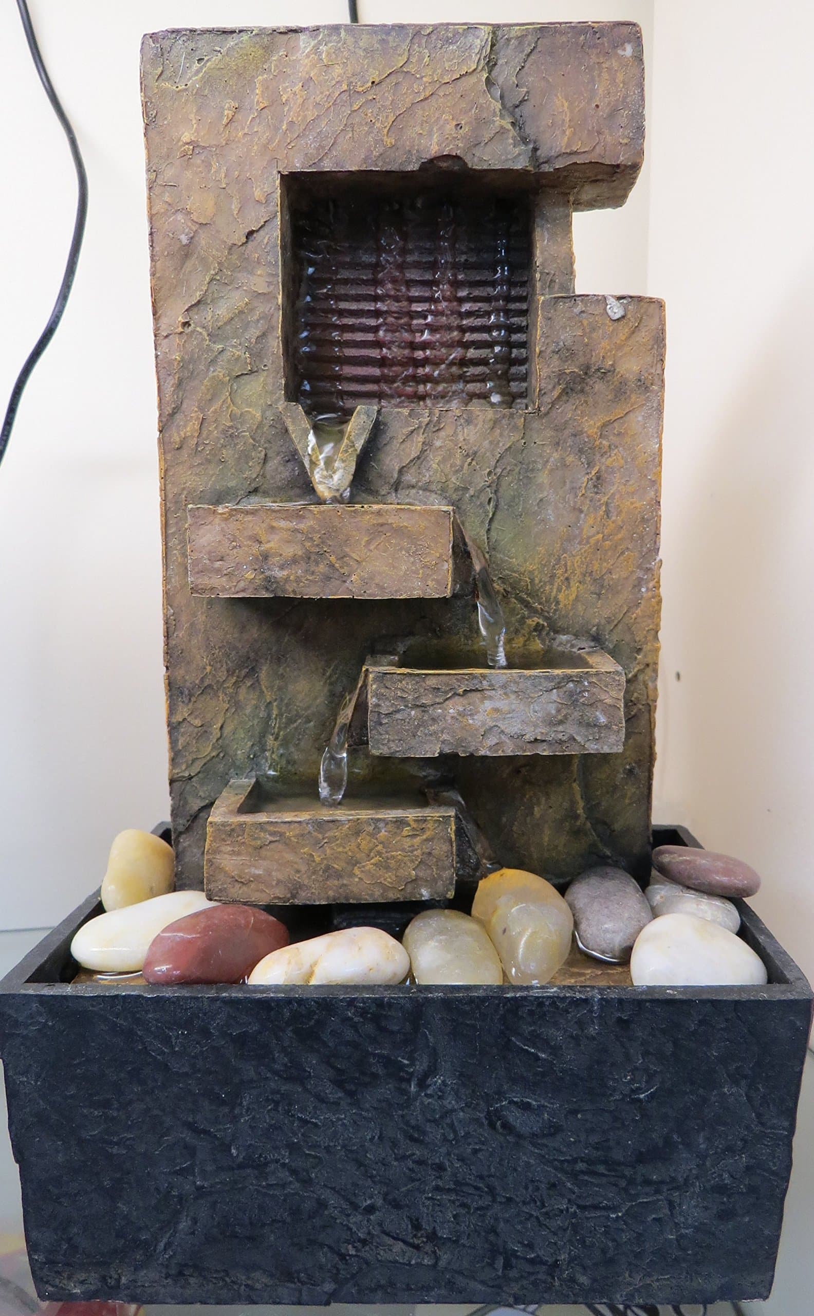 Giftware Trading Indoor water feature mains operated comes with everything you need