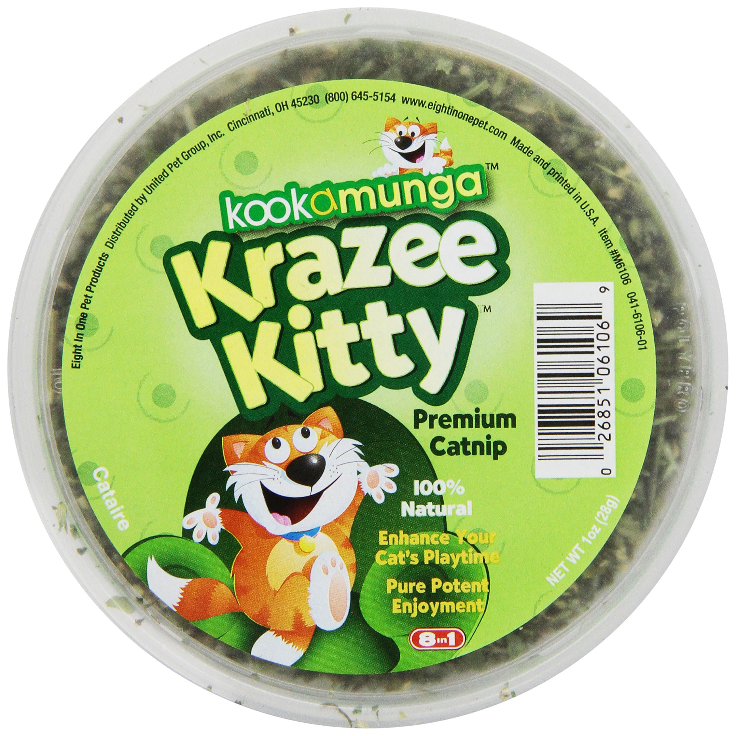 KOOKAMUNGA Catnip, 1-Ounce Tub (M6106)